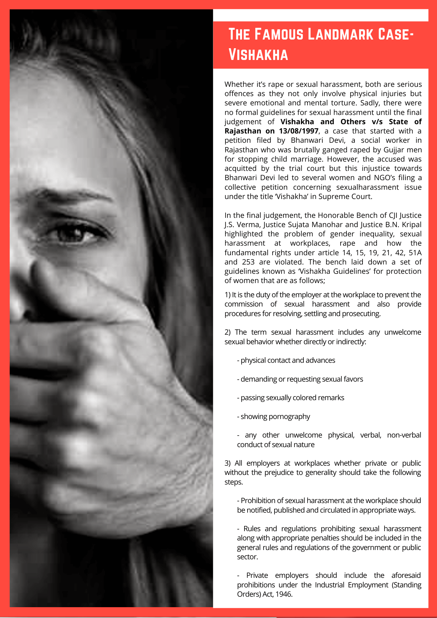 Vishakha Case Page - 1